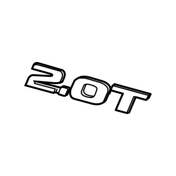 Honda 75731-TVA-A01 Emblem, Rear (2.0T)
