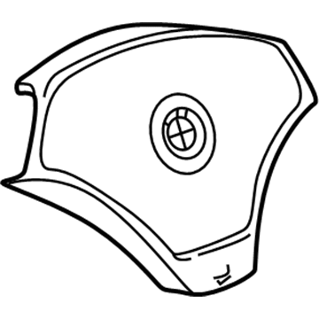 BMW 32-34-2-229-030 Hub Cap, Airbag
