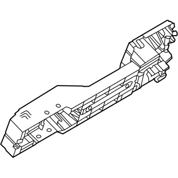 Nissan 82610-5MP1A BRACKET-OUTSIDE HANDLE, RH
