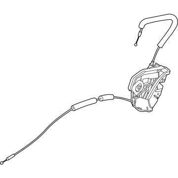 Nissan 82500-5MP0A CONTROLLER-LOCK & REMOTE, REAR DOOR RH