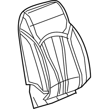 GM 84275705 Seat Back Cover