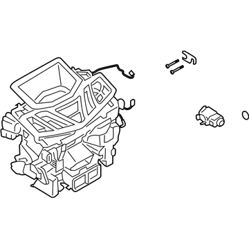 BMW 64-11-9-361-727 DISTRIBUTION HOUSING A/C UNI