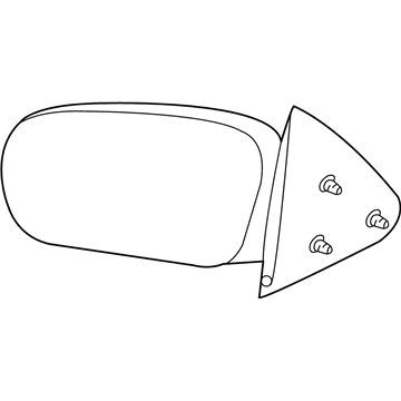 GM 22613599 Mirror Assembly