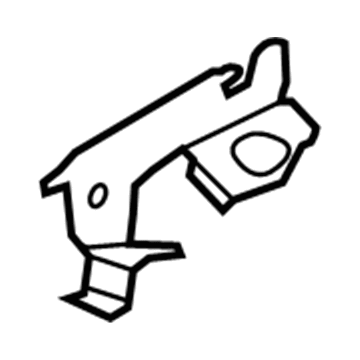 BMW 41-00-7-386-989 Holder, Brake Hose, Left