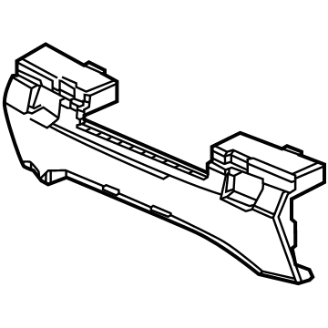 Acura 71570-31M-A00 ABSORBER, RR. BUMPER