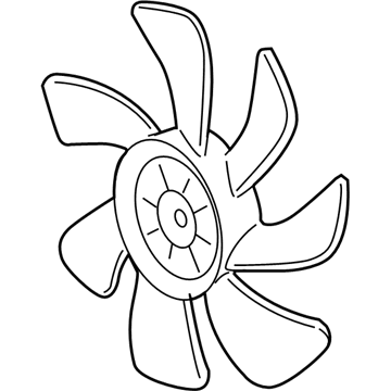 Acura 38611-RJA-J01 Fan, Cooling (Denso)