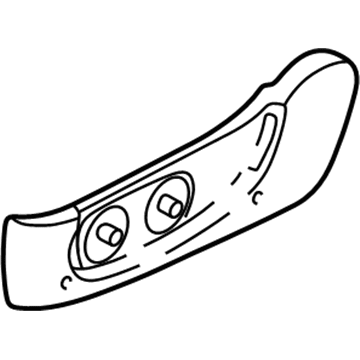 Kia 0K53A8818044 Cover-Side, LH