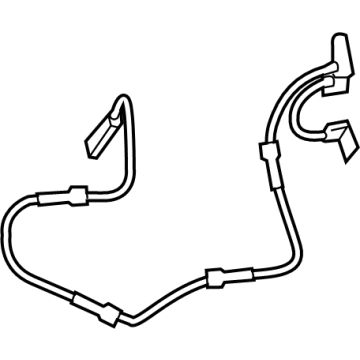 BMW 34-52-6-784-599 WHEEL SPEED SENSOR REAR