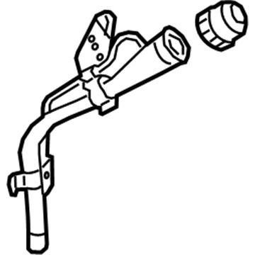 Acura 17650-TZ3-A03 Pipe, Fuel Filler