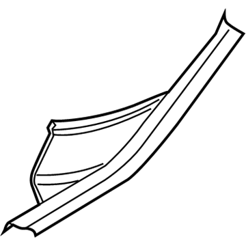 BMW 51-47-3-404-758 Cover Strip, Entrance Rear Right
