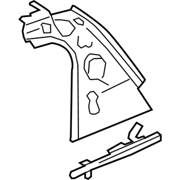 GM 95185784 Panel Asm-Body Lock Pillar Inner