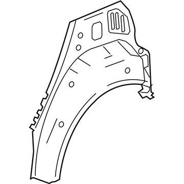 GM 95486719 Outer Wheelhouse
