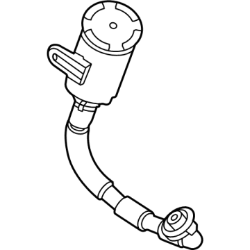 BMW 16-11-7-439-927 VENT PIPE WITH DUST FILTER