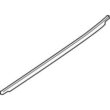 BMW 51-35-7-444-103 OUTER WEATHERSTRIP, REAR LEF