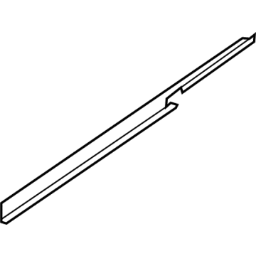 BMW 51-35-7-484-061 WINDOW CAVITY SEAL REAR DOOR