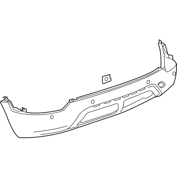 GM 42537251 FASCIA ASM-RR BPR LWR *LESS FINISH