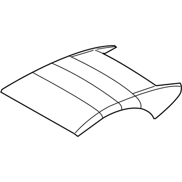 BMW 54-34-7-230-878 Cover, Folding Top