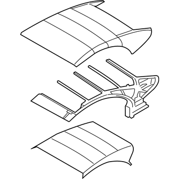BMW 54-34-7-230-912 Folding Top