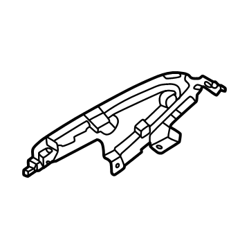 Hyundai 846C6-CW100-NNB GARNISH-UPPER, LH
