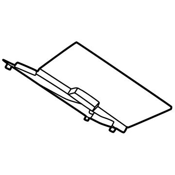 Hyundai 84631-N9000-NNB MAT-CONSOLE FRONT TRAY