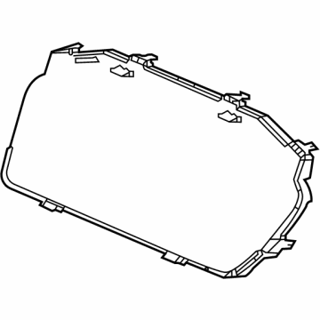 Honda 78156-T20-A01 LENS