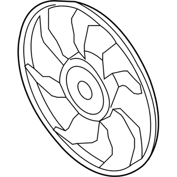Kia 252313R000 Fan-Cooling