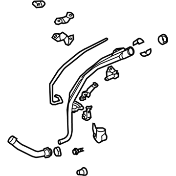 Toyota 77210-02270 Pipe Assembly
