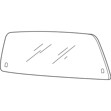 Ford 7C3Z-2542006-A Back Glass