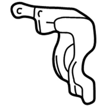Lexus 48832-33040 Bracket, Rear Stabilizer Bar, NO.1