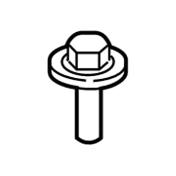 BMW 31-30-6-865-312 Hex Screw With Collar