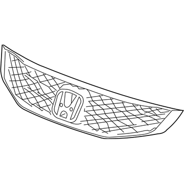 Honda 71121-SVA-A50 Base, Front Grille