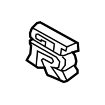 Nissan 62892-JF00B Front Emblem Badge
