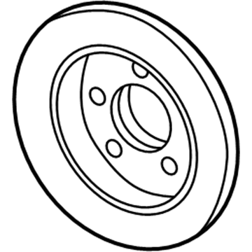 Ford YF1Z-1V125-AA Rotor