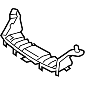 Lexus 52143-53030 Plate, Front Energy Absorber Mounting
