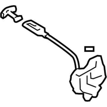 Nissan 84631-JF00A Trunk Lid Lock Assembly