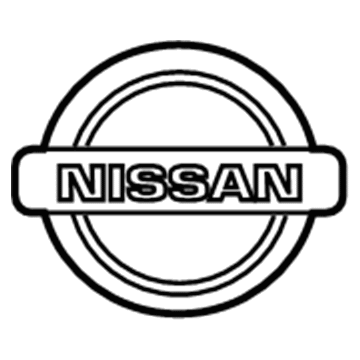 Nissan 84890-KB50A Emblem-Trunk Lid