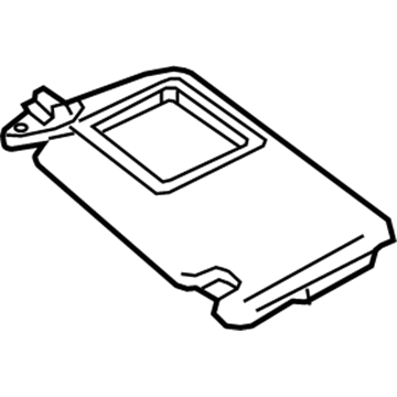Lexus 74310-78011-A1 Visor Assy, RH
