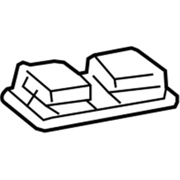 Lexus 63361-78010 Support, Roof Headlining