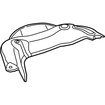Lexus 77641-76010 Protector, Fuel Tank