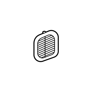 BMW 13-71-8-635-091 Intake Grille