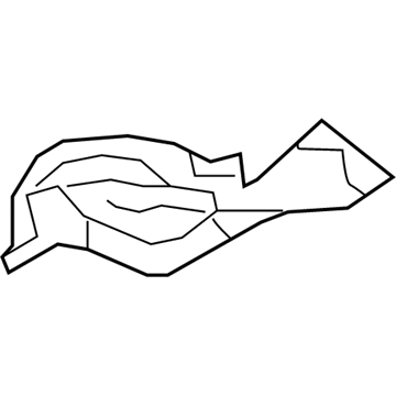 BMW 51-48-7-180-629 Heat Insulation, Bulkhead, Left