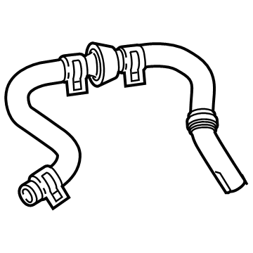 Kia 59130F2400 Hose Assembly-Brake BOOS