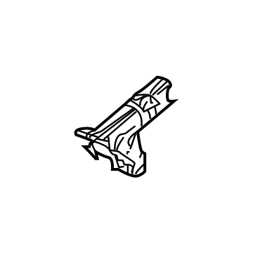 Mopar 68383650AA Extension-Front Rail
