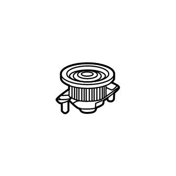 Mopar 68236166AA ISOLATOR-Body Hold Down