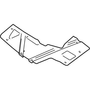 Nissan 65840-ZB000 Insulator-Hood