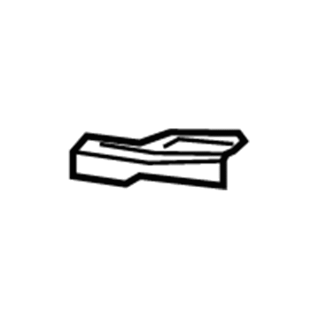 GM 96848178 Upper Impact Bar Bracket