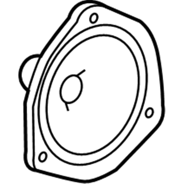 Honda 39120-SHJ-A01 Speaker Assembly (17Cm-Nd) (Single) (Pioneer)