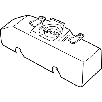 Mopar 52127685AB Fuel Tank