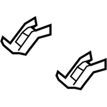Hyundai 89191-3J500-7Q Foot Cover-3RD Seat