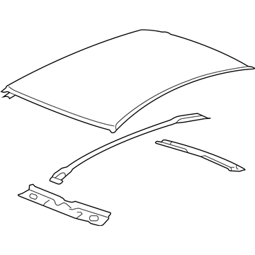 GM 89025206 Roof Panel